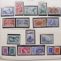 Collection timbres de France 1853-1977 neufs et oblitérés en album Yvert.
