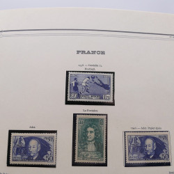 Collection timbres de France 1853-1977 neufs et oblitérés en album Yvert.