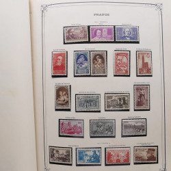 Collection timbres de France 1853-1977 neufs et oblitérés en album Yvert.