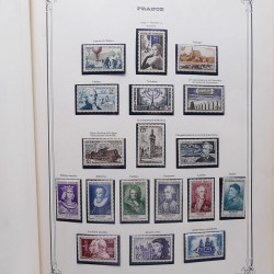 Collection timbres de France 1853-1977 neufs et oblitérés en album Yvert.