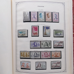 Collection timbres de France 1853-1977 neufs et oblitérés en album Yvert.