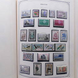 Collection timbres de France 1853-1977 neufs et oblitérés en album Yvert.