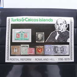 Lot massif de timbres d'Amérique du sud et centrale neufs et oblitérés en un album.