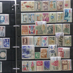 Lot de timbres de France - Monaco - Andorre - Europa neufs et oblitérés en un album.