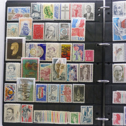 Lot de timbres de France - Monaco - Andorre - Europa neufs et oblitérés en un album.
