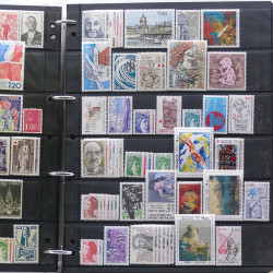 Lot de timbres de France - Monaco - Andorre - Europa neufs et oblitérés en un album.