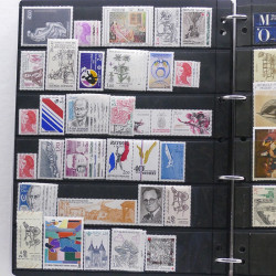 Lot de timbres de France - Monaco - Andorre - Europa neufs et oblitérés en un album.