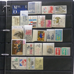 Lot de timbres de France - Monaco - Andorre - Europa neufs et oblitérés en un album.