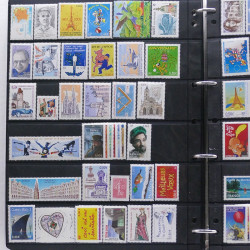 Lot de timbres de France - Monaco - Andorre - Europa neufs et oblitérés en un album.