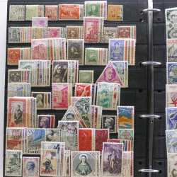 Lot de timbres de France - Monaco - Andorre - Europa neufs et oblitérés en un album.