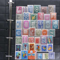 Lot de timbres de France - Monaco - Andorre - Europa neufs et oblitérés en un album.