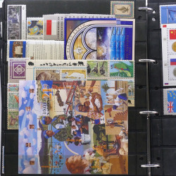 Lot de timbres de France - Monaco - Andorre - Europa neufs et oblitérés en un album.