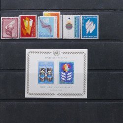 Lot de timbres de France - Monaco - Andorre - Europa neufs et oblitérés en un album.