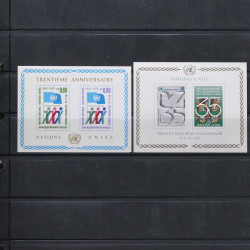 Lot de timbres de France - Monaco - Andorre - Europa neufs et oblitérés en un album.