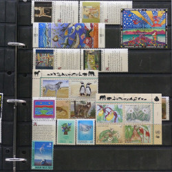 Lot de timbres de France - Monaco - Andorre - Europa neufs et oblitérés en un album.