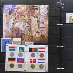 Lot de timbres de France - Monaco - Andorre - Europa neufs et oblitérés en un album.