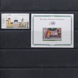 Lot de timbres de France - Monaco - Andorre - Europa neufs et oblitérés en un album.