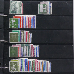 Lot de timbres de France - Monaco - Andorre - Europa neufs et oblitérés en un album.