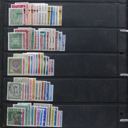 Lot de timbres de France - Monaco - Andorre - Europa neufs et oblitérés en un album.