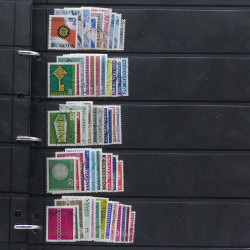 Lot de timbres de France - Monaco - Andorre - Europa neufs et oblitérés en un album.