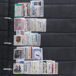 Lot de timbres de France - Monaco - Andorre - Europa neufs et oblitérés en un album.