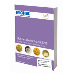 Catalogue Michel de cotation monnaies Allemandes 2026.
