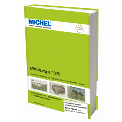 Catalogue de cotation Michel timbres d'Europe du centre 2026.