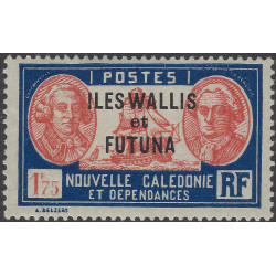 Timbre poste de Wallis et Futuna N°60A neuf*.