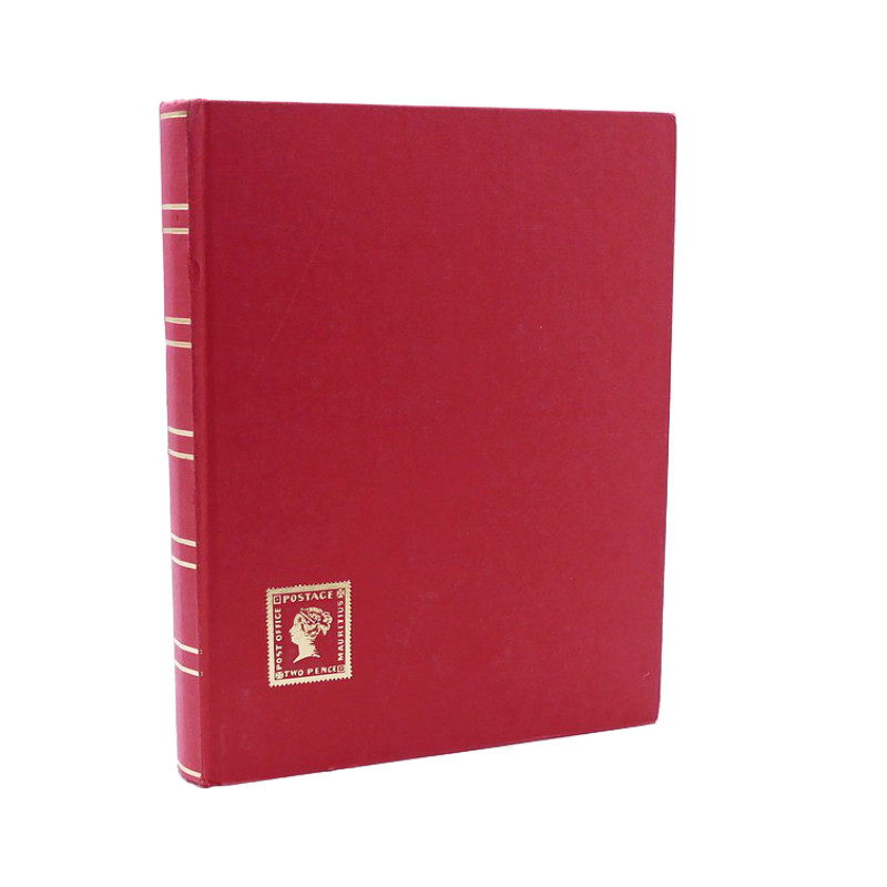 Lot de timbres d'Île de Man oblitérés en un album.