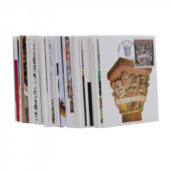 Lot de 120 cartes maximum de France Musée imaginaire.