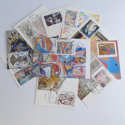 Lot de 120 cartes maximum de France Musée imaginaire.