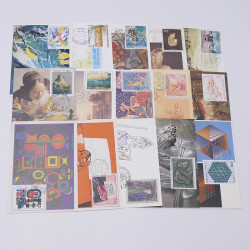 Lot de 120 cartes maximum de France Musée imaginaire.