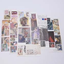 Lot de 120 cartes maximum de France Musée imaginaire.