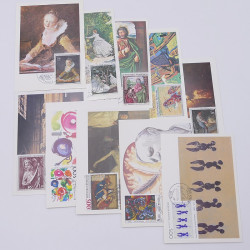 Lot de 120 cartes maximum de France Musée imaginaire.