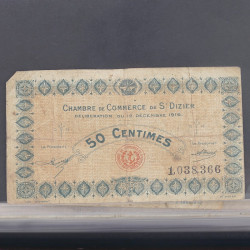 Lot de 15 billets de banque anciens de France en un album.