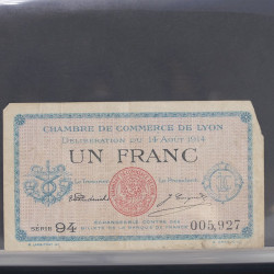 Lot de 15 billets de banque anciens de France en un album.