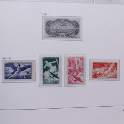 Collection timbres de France 1932-1955 neufs** en album DAVO.