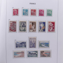 Collection timbres de France 1932-1955 neufs** en album DAVO.