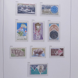 Collection timbres de France 1955-1978 neufs** en album DAVO.