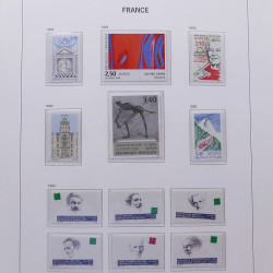 Collection timbres de France 1992-1998 neufs** en album DAVO.
