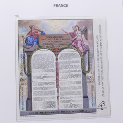 Collection timbres de France 1992-1998 neufs** en album DAVO.