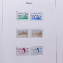 Collection timbres de France 1992-1998 neufs** en album DAVO.