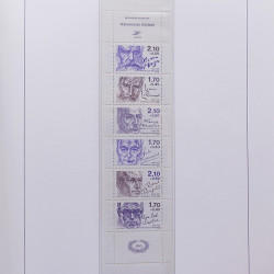 Collection timbres de France 1992-1998 neufs** en album DAVO.
