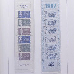 Collection timbres de France 1992-1998 neufs** en album DAVO.