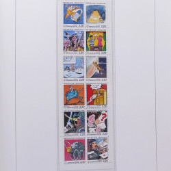 Collection timbres de France 1992-1998 neufs** en album DAVO.