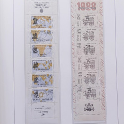 Collection timbres de France 1992-1998 neufs** en album DAVO.