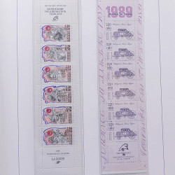 Collection timbres de France 1992-1998 neufs** en album DAVO.