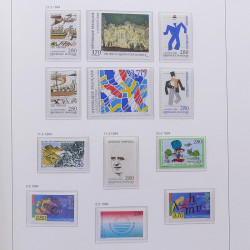 Collection timbres de France 1992-1998 neufs** en album DAVO.