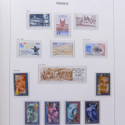 Collection timbres de France 1992-1998 neufs** en album DAVO.