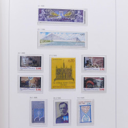 Collection timbres de France 1992-1998 neufs** en album DAVO.